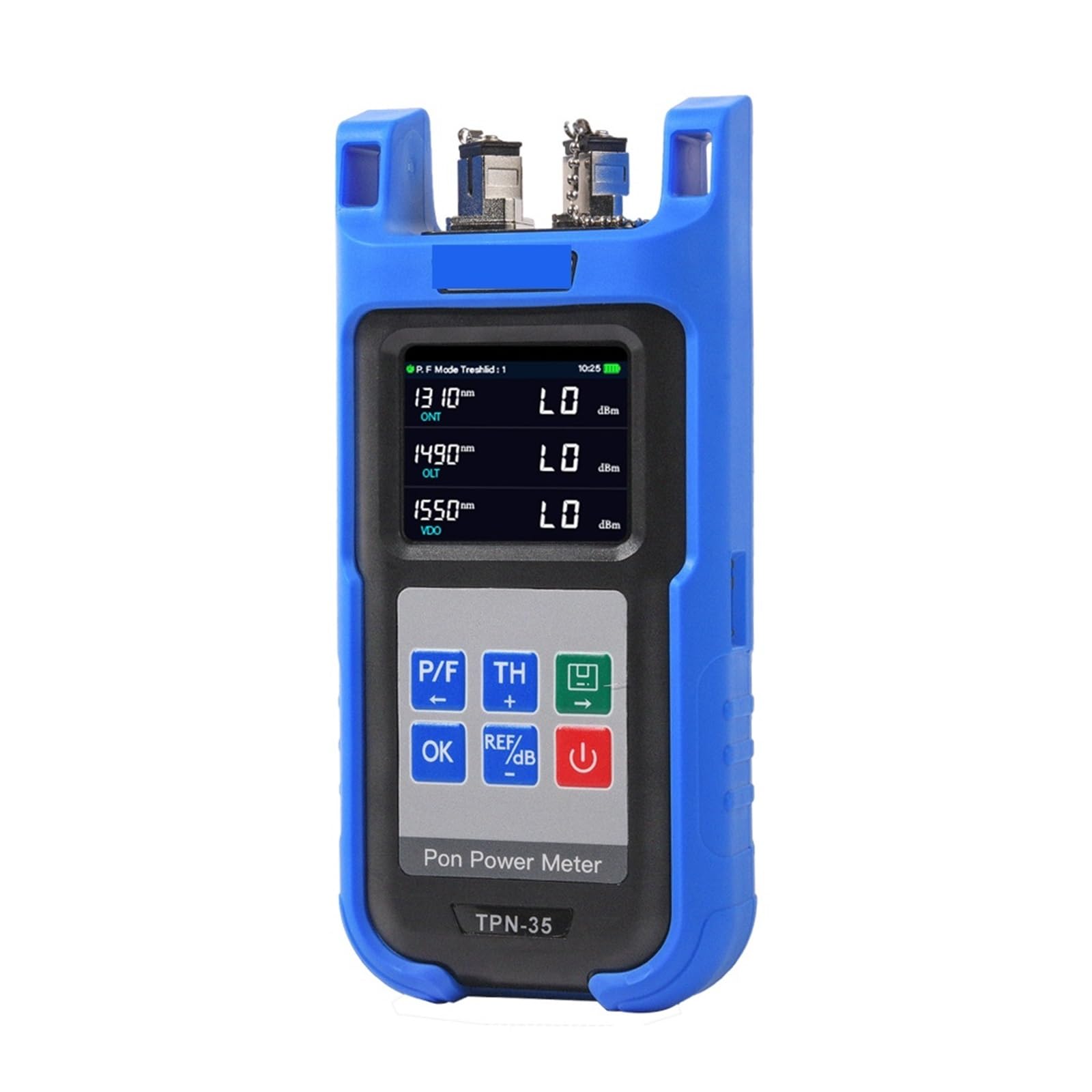 Medidor de potencia óptica PON 1310/1490/1550nm, probador de red Orientek TPN-35 PON, medidor de potencia de fibra óptica, probador OTDR SC/UPC SC/ - Diseño portátil(SC- Power Meter)