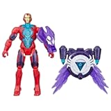 Avengers Marvel VenomVersus Epic World of Action Anti-Venom Iron Man Figure with Battle Gear Accessories&comma; 4-Inch Super Hero Toys&comma; Kids Ages 4&plus;