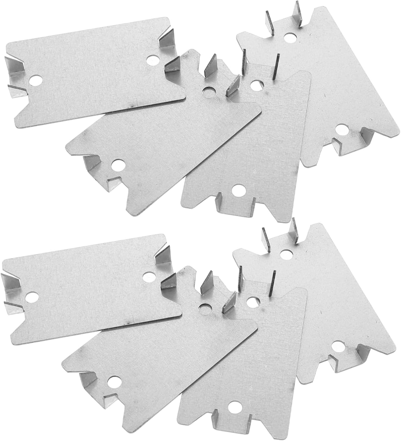 50pcs Nail Plate Wire Plant Protector Cable Plates Connect Cable Strap Electric Pack