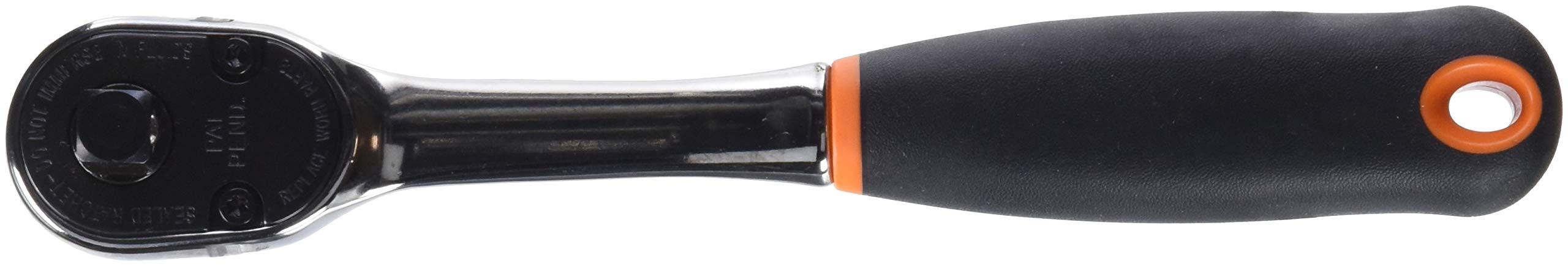 Bahco Silver/Black/Orange Ratchet 3/8, Pear Type Sb Pack, Silber/Schwarz
