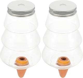 SHINEOFI 2 Stück Automatisches Bewässerungsgerät für Pflanzen Selbstbewässerungsgerät 400ml Kunststoff und Keramik Weihnachtsbaumform für Topfpflanzen und Pflanzen für Zuhause und Garten