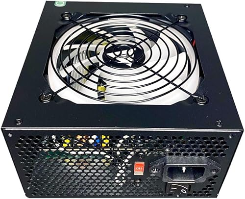 Miniatura 3 de Apevia ATX-SR700W Spirit ATX Fuente de alimentación con ventilador LED blanco de 4.724 in controlado automáticamente térmicamente, interruptor de