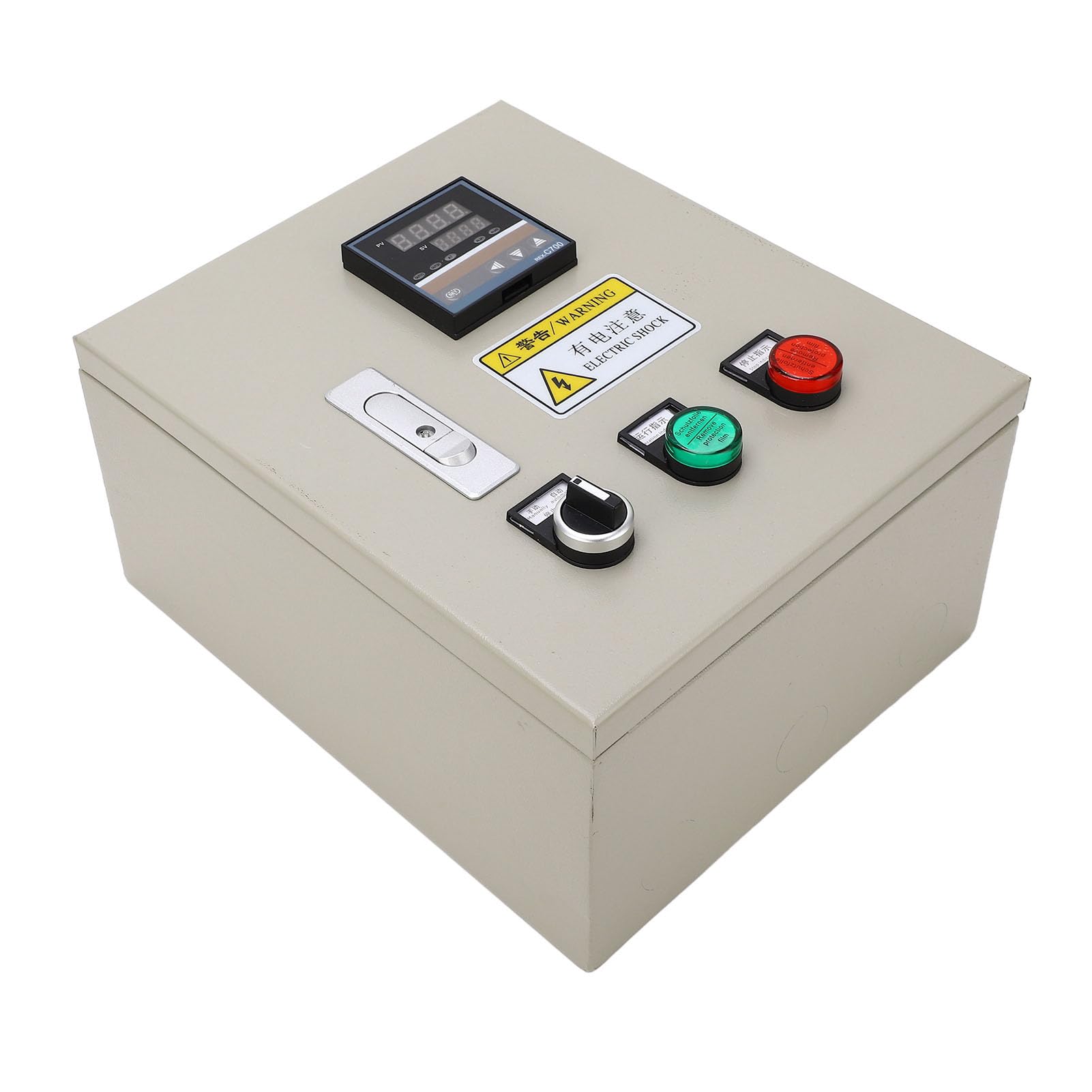 Controlador de Temperatura PID Caja de Control termostático Inteligente trifásico 15 KW 380 V CA con Pantalla Clara y Control preciso para Plataforma de calefacción y Horno