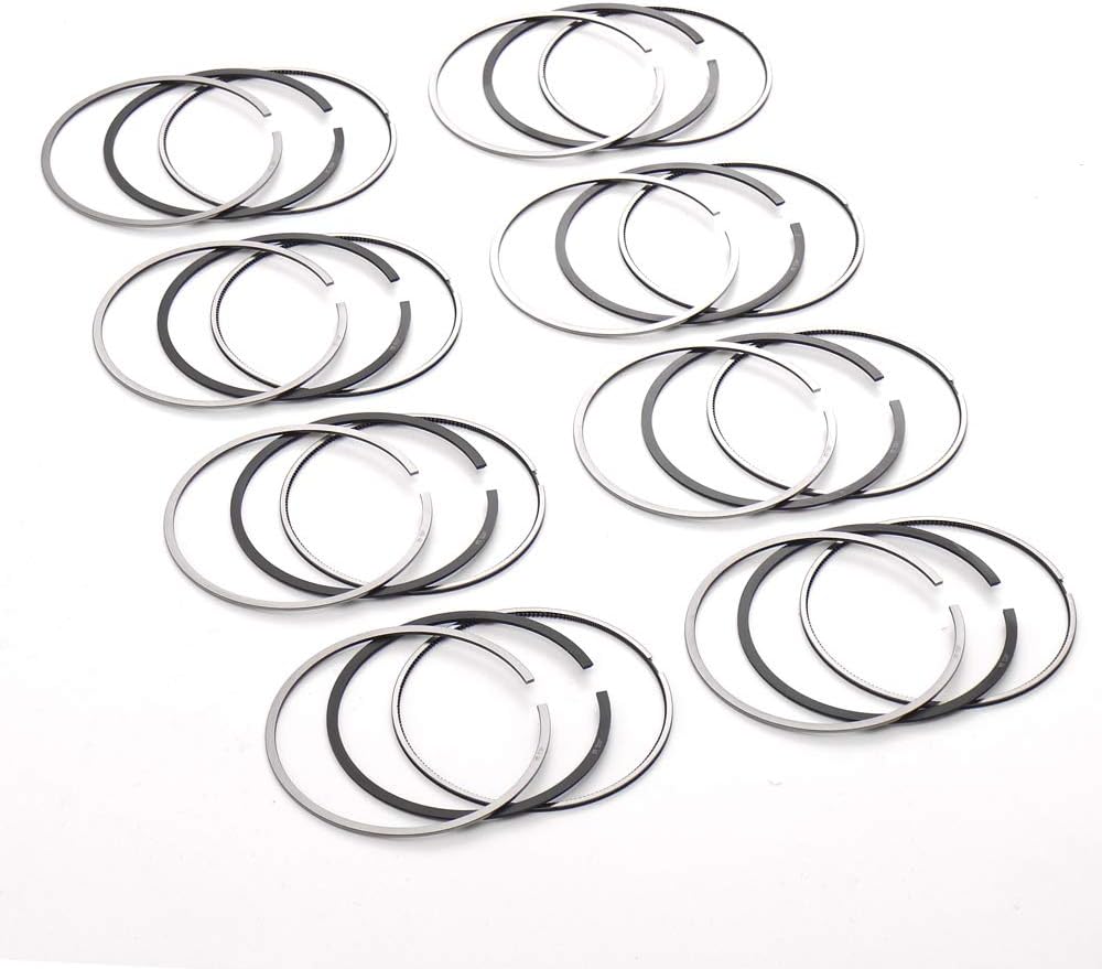 8Pack STD Piston Rings Replacement Set for BMW 750Li M5 M6 X5 X6 M F02 F10 E70 E71 N63 S63 4.4T
