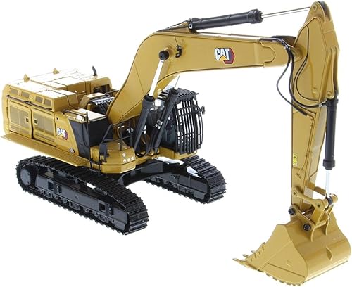 Miniatura 9 de Diecast Masters 150 CAT 395 Excavadora hidráulica de próxima generación (versión de uso general) con cucharón, martillo y cizalla 85709