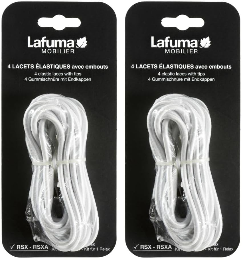 Lafuma lacets élastiques avec embouts pour restaurer la tension de votre relax