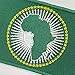 A-ONE 3 PCS Pack- Mozambique and African Union Patch+African Union Lapel Pin, African Feature Badges, Patriotic Badge, Backpack Patch, Vintage Patch, Iron on Sew on Brooch NO.068+404A