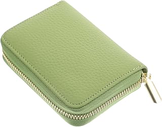 Luxshiny Carteira Porta-Moedas Porta-Moedas Porta-Moedas Bolsa Carteras Para Hombres De Cuero Estojo Original Porta-Cartões De Negócios Porta-Cartões De Grande Capacidade Bolso Para Cartão