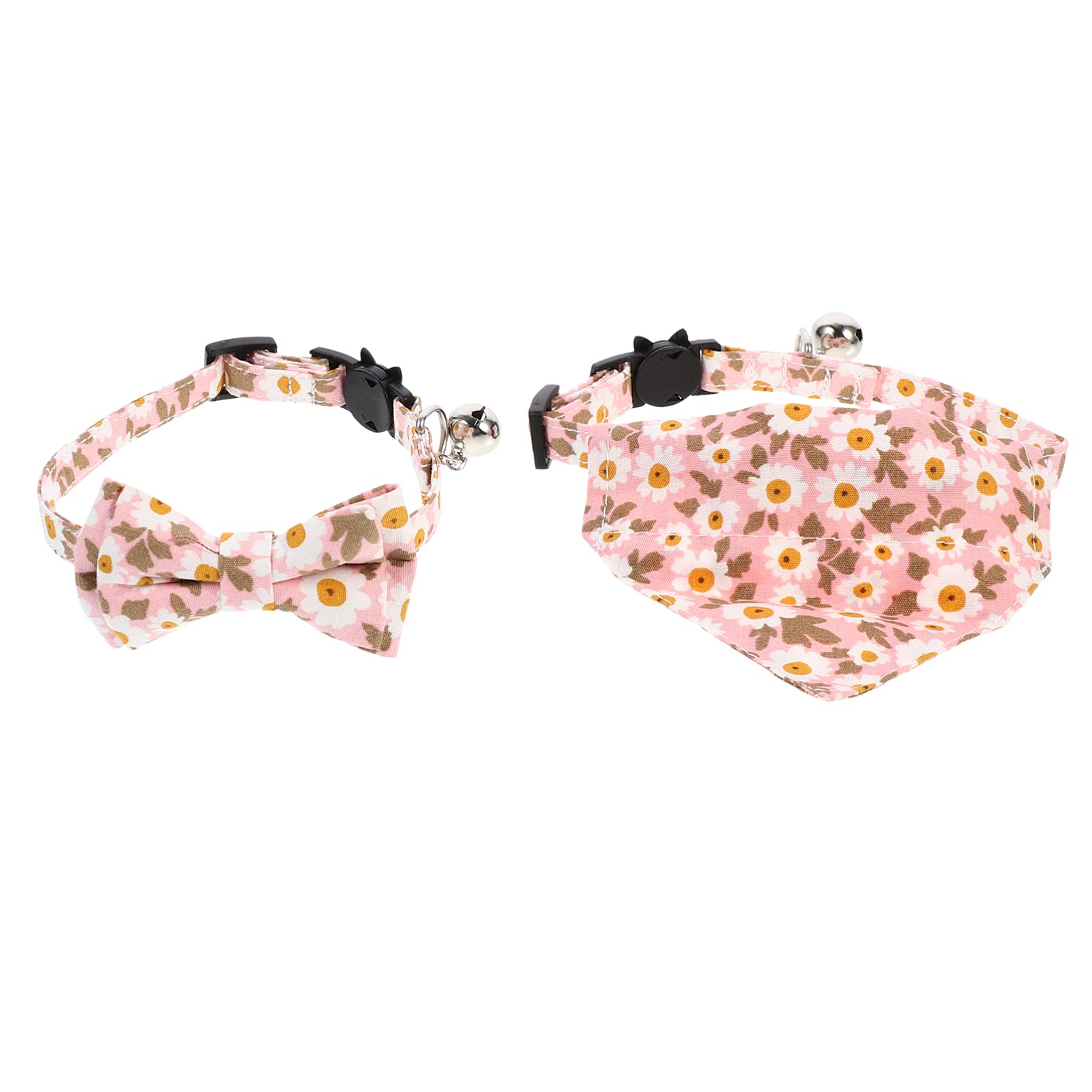 POPETPOP 3 Set Di Collare Per Gatti Chic Per Gatti Triangolo Sciarpa Accessori Per Animali Domestici Per Feste Di Compleanno Di Natale 2 Pezzi * 3