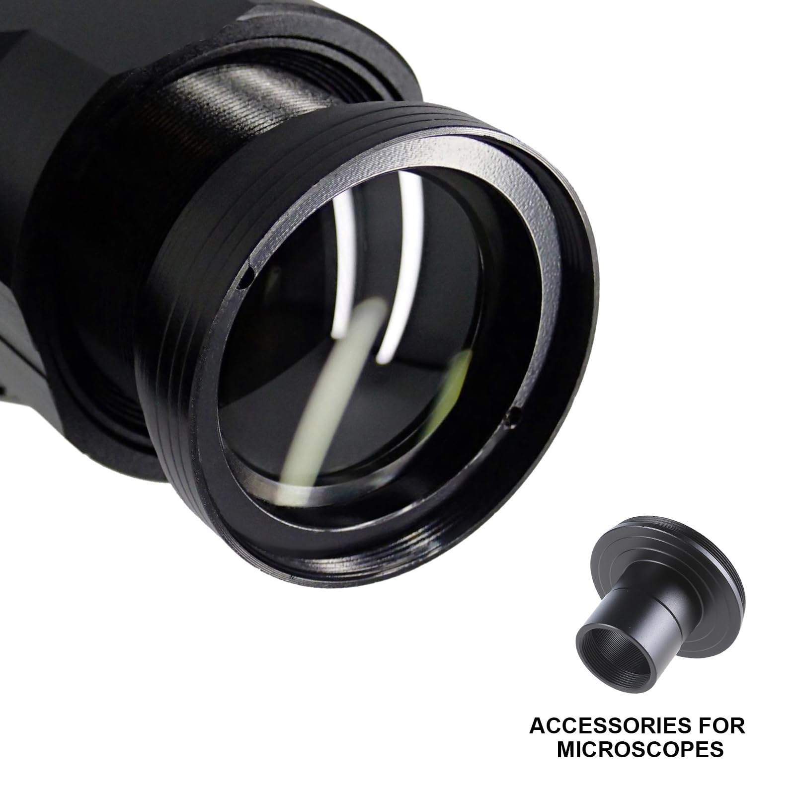 Eyepiece Interfaces 23.2mm To M42 Lens Adapter23.2mm Microscope Objective Tube To M42 Camera Mount Adapter Microscope
