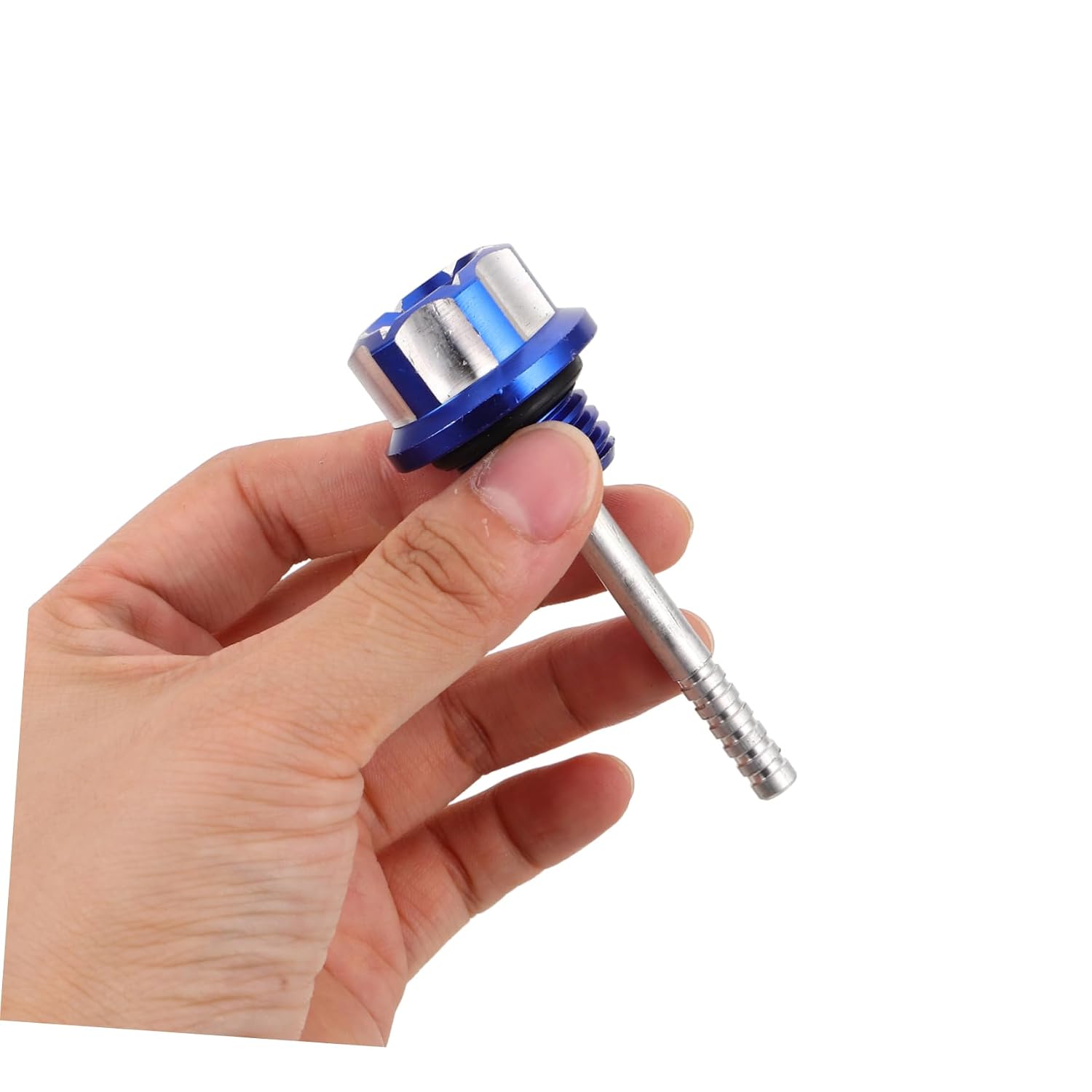 Motorcycle Oil Level Gauge Precision Aluminum Oil Fill Tool for Accurate Measurement Easy Installation Compatible with Multiple Motorcycle Brands