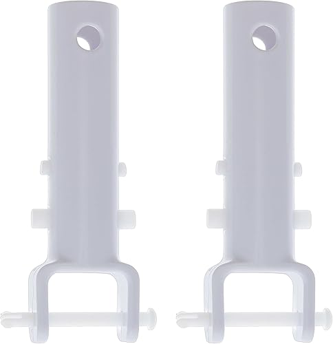 U.S. Pool Supply 2 asas de repuesto para cabezal de aspiradora de piscina de alta calidad, asas de plástico resistentes con clips en V de mariposa y