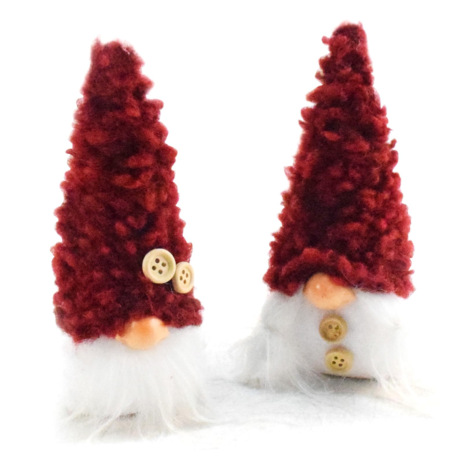 Xinsheinelry Of 2 Unique Christmas Gnomes Figurines Colorful Desk Ornament Seasonal Dwarf Tabletop Decoration Yuletide Accessory Festives Tabletop Ornament