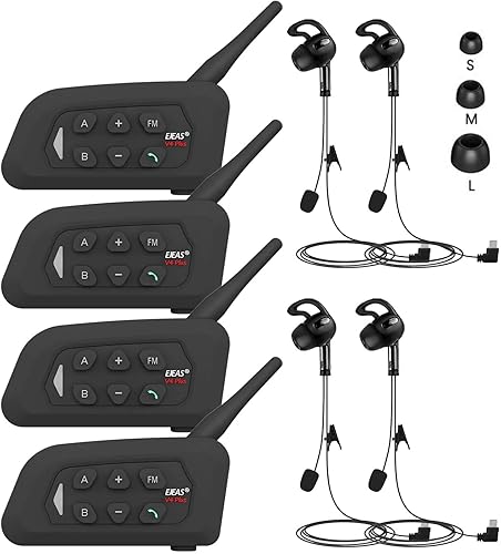 Miniatura 10 de Auriculares de árbitro, sistema de comunicación de interfaz USB C con auriculares para voleibol, fútbol oficial, fútbol, balonmano (1 unidad)