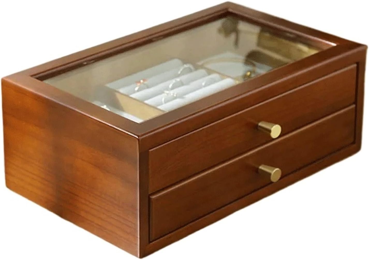 Vintage Jewelry Case Earring Bracelet Beautifully Organizer Box For Wedding Gifts
