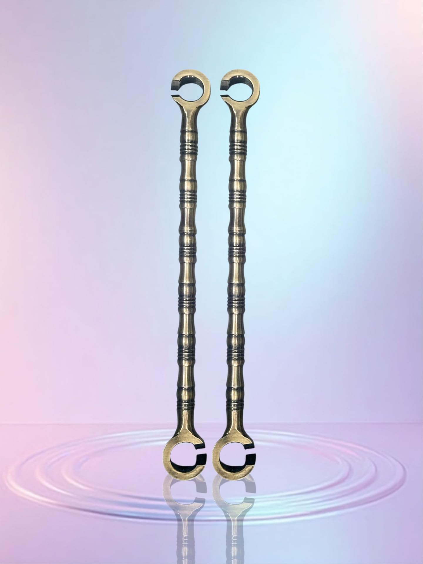 Nooks Stainless Steel Brass Chain for Jhula Swing, 12 inch Length (16MM), Antique Finish, 150 kg Weight Capacity (Pack of 2)-image-18