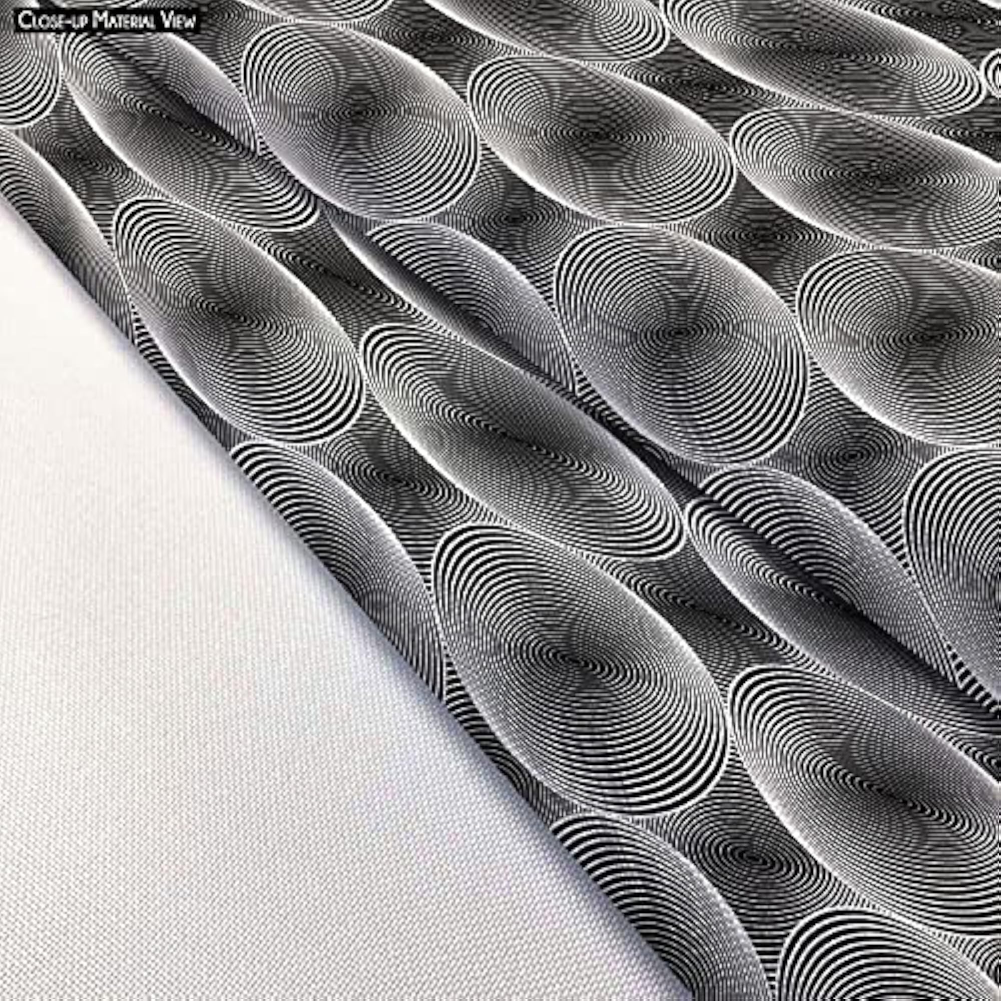 Monochrome Sphere Table Cloth Cover for Dining & Center Table