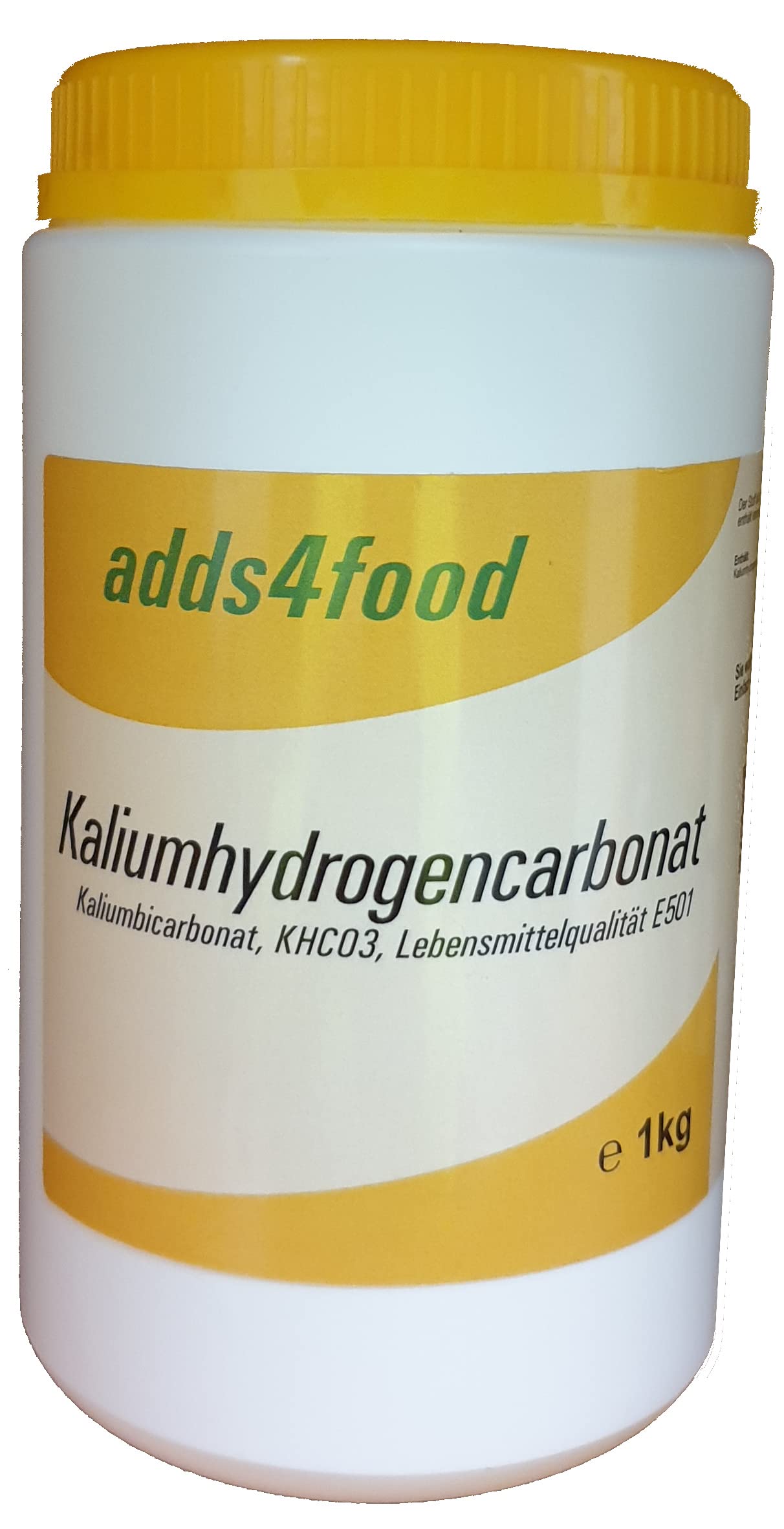 1kg Kaliumhydrogencarbonat (Kaliumbicarbonat) in Lebensmittelqualität E501