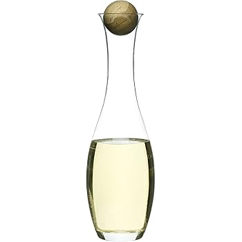Cruche A Eau Ou Carafe A Decanter Minimaliste Avec Couvercle En