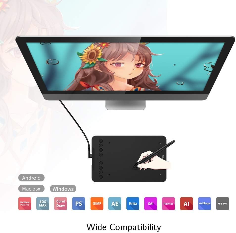 قلم نوری Passive Drawing Tablet XP-PEN Deco Mini7 پن