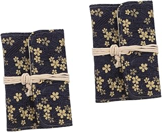 BESTOYARD O Caderno De Escritório 2 Pçs Caso De Contabilidade Diário Fichário Tecido Coberto Diário Planejador Diário Pano Macio Diário A6 Fichário Escritório Japão Metal Flexível