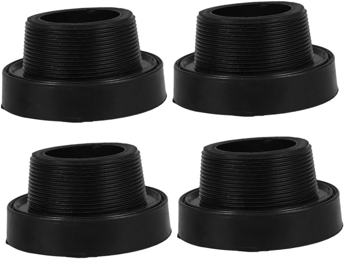 Kisangel 4pcs Urinal Drainage Sealing Ring Rubber Gasket Toilet Flange Repair Leakproof Seal for Bathroom Restroom Maintenance