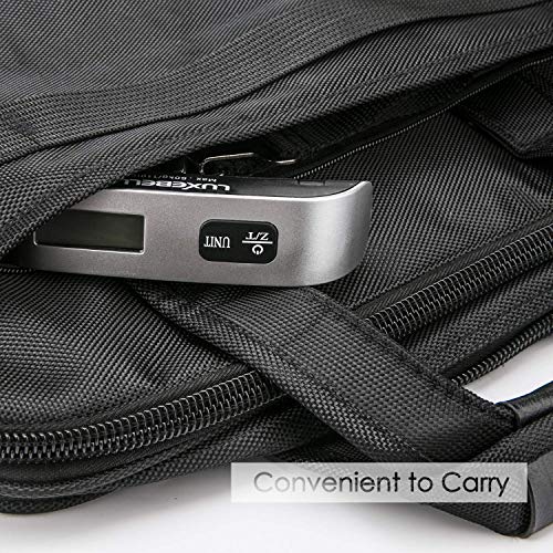 Image of Luxebell Luggage Scale Portable Handheld Digital Suitcase Weight 110lbs Airplane Travel Essentials Gift LCD Backlight Temperature Sensor