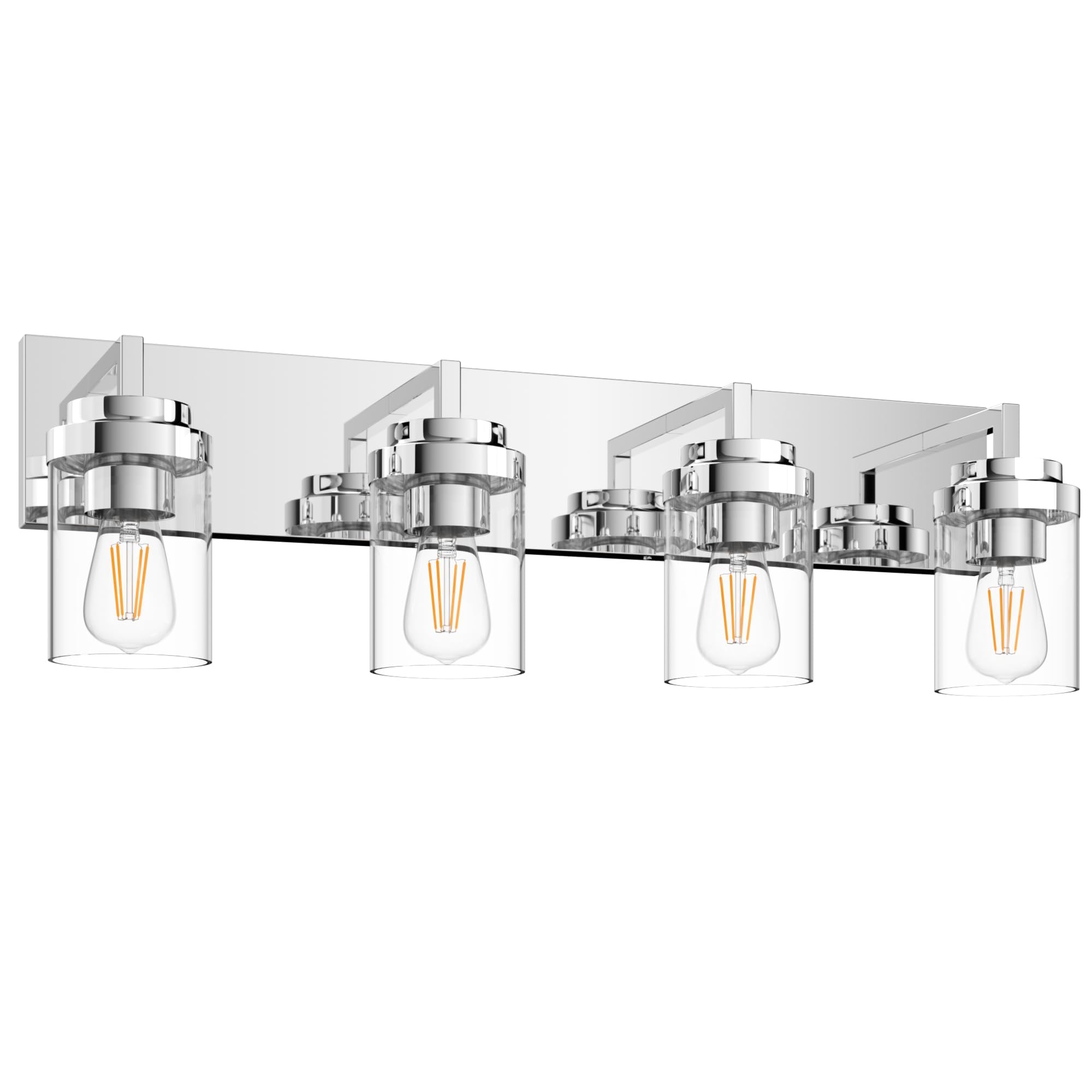 Espird 4-Light 30-inch Chrome Vanity Light