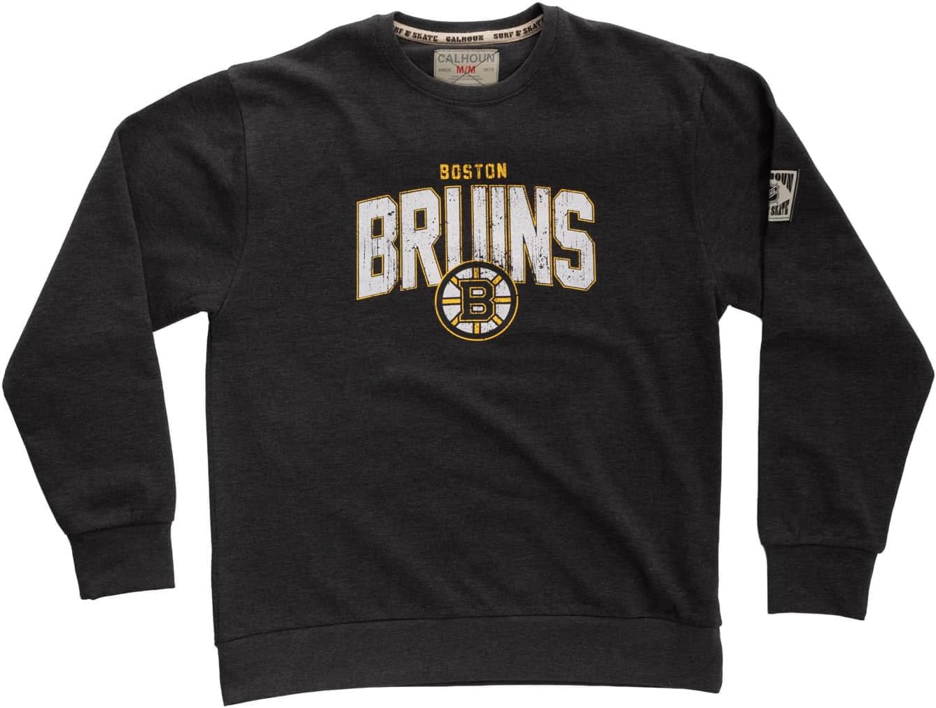 Calhoun NHL Surf & Skate Unisex Retro Style Ultra-Soft Crewneck Sweatshirt - Image 5