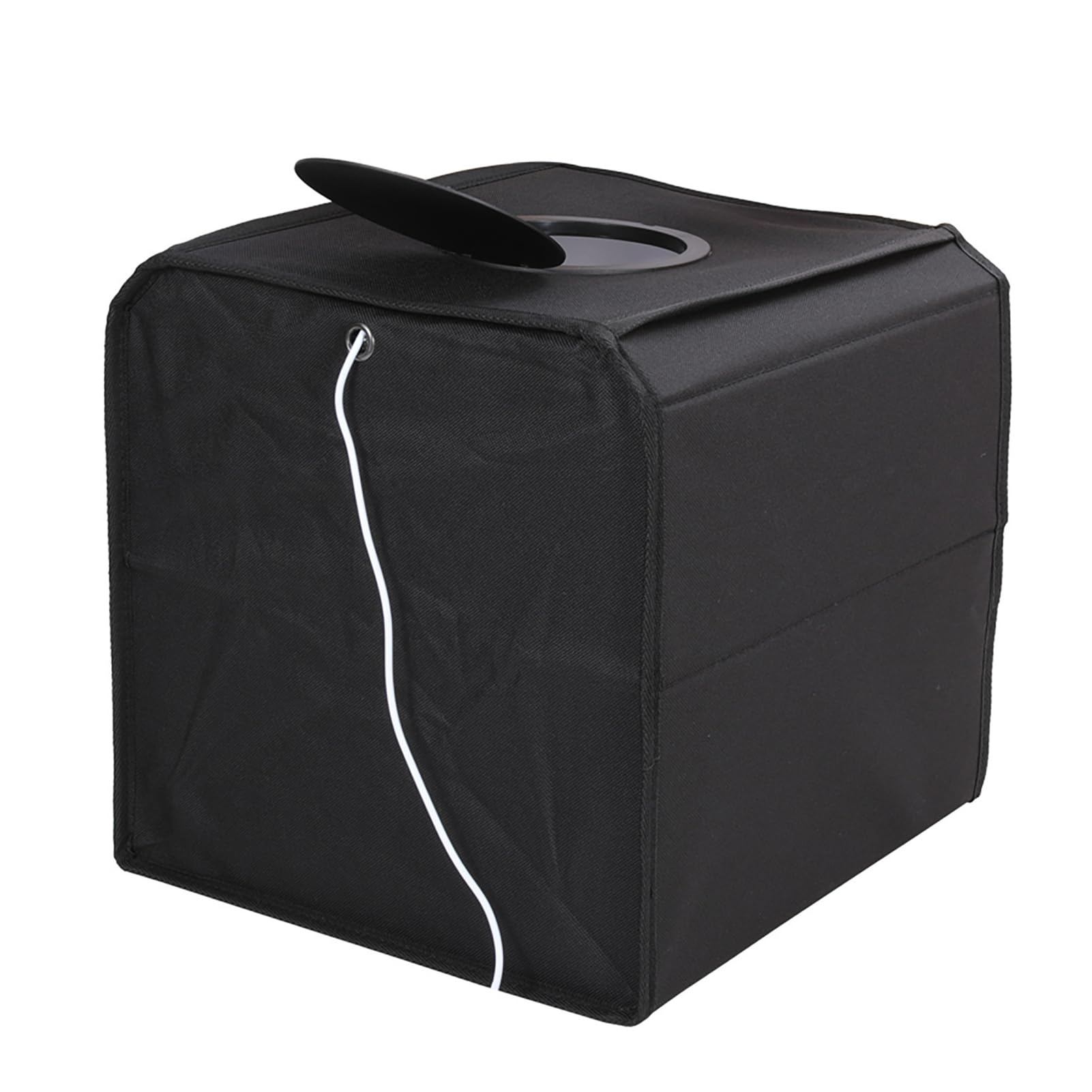 Studio Box Luminoso Portatile 40x40cm – LED 480 Perle CRI>95, Dimmerabile E 3 Lati Illuminati