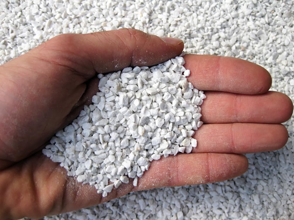 Geosism & Nature Graniglia di Marmo Bianco 3/5 mm (25 kg)