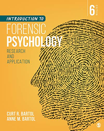 Introduction to Forensic Psychology: Research and Application Introduction to Forensic Psychology: Research and Application