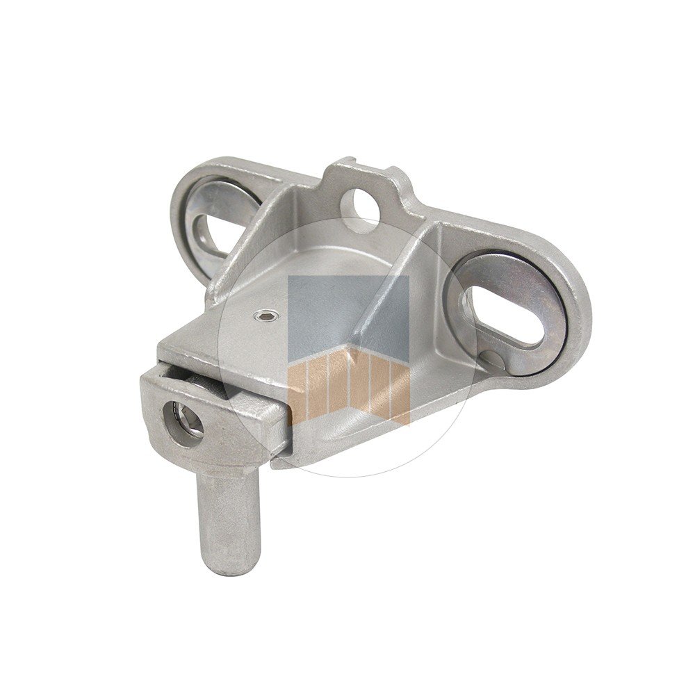 PORTAC Gond à visser multiréglage deux points + sécurité en Inox