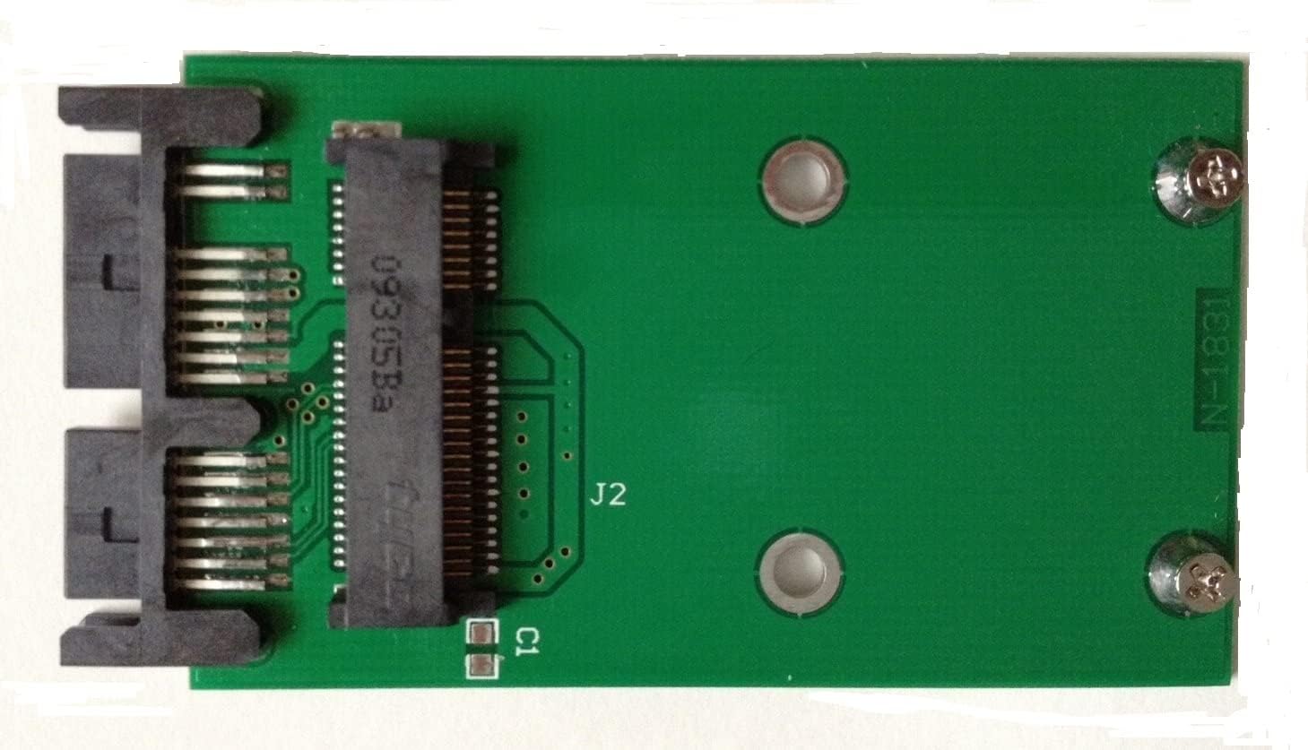 Amazon.com: TOPSUKE mSATA Mini PCI-E SSD to 1.8inch microSATA 7+9 16pin ...