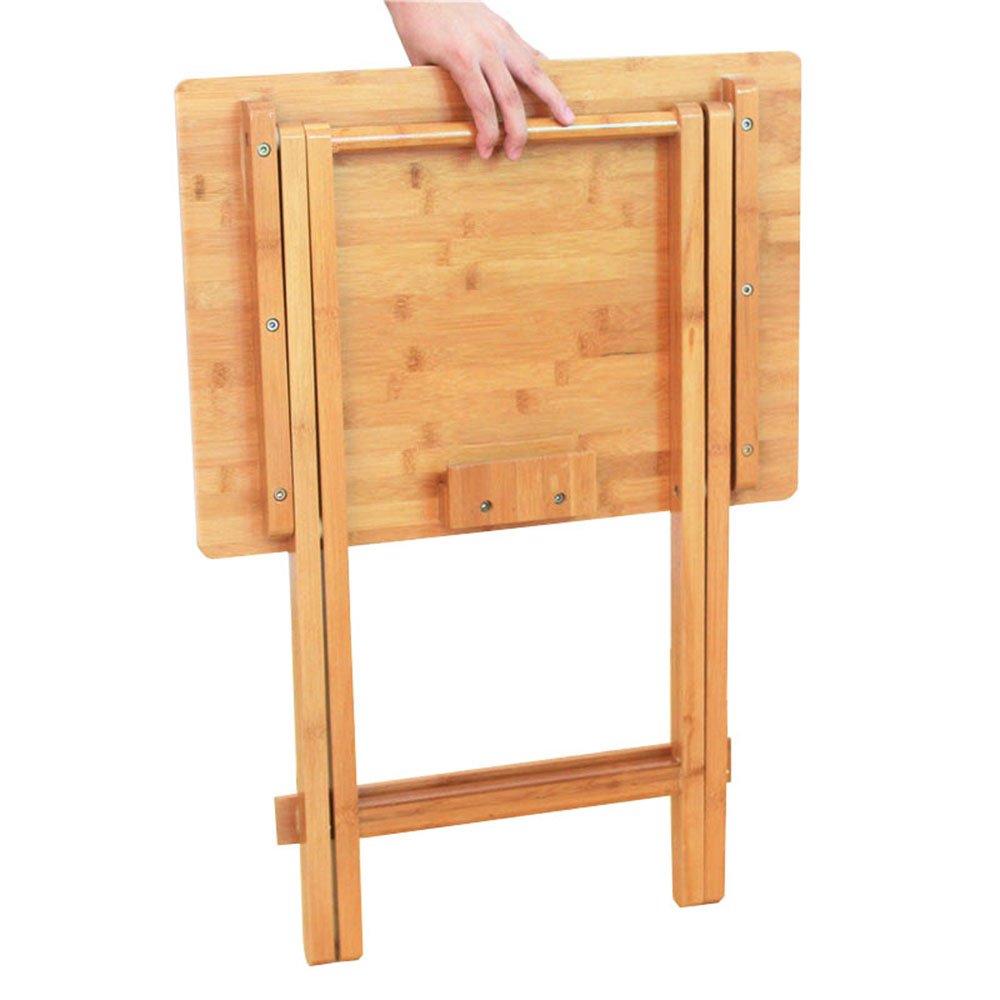 WAQ×DOORS　FOLDING WOOD TABLE ZXQZ Folding Table, Wooden TV Table, Desk, PC Office