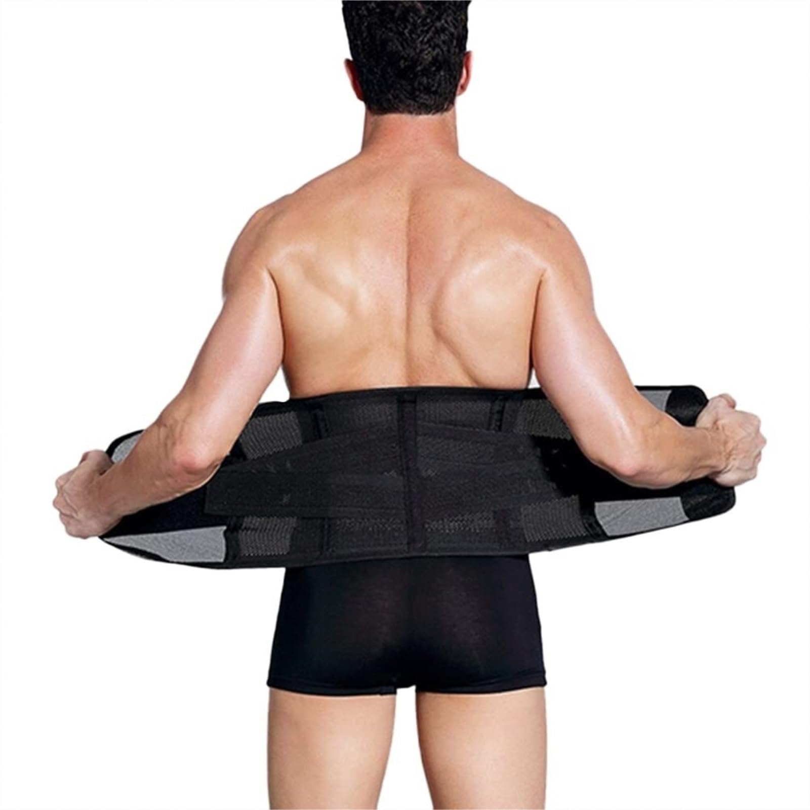 Faja Moldeadora para el Abdomen, Control Cincher Sauna Cintura Shapewear de Barriga Faja Debajo del Busto corsé Adelgazante(L)