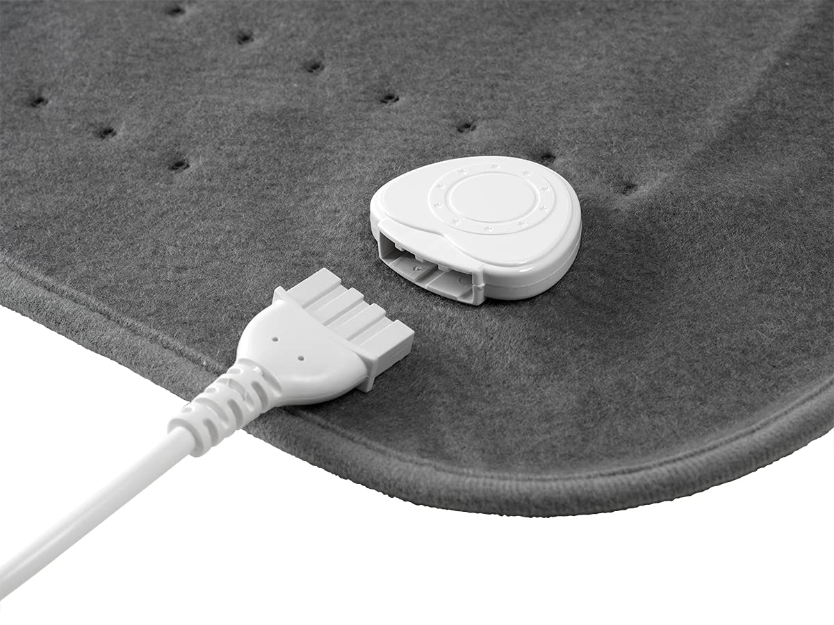 Concept Hausgeräte DV7430 Elektrische Heizunterlage, Kuscheldecke Wärmeunterlage, 150x80 cm, 6 Temperaturstuffen, Überhitzungsschutz Automatische Abschaltung, 100W, Polyester