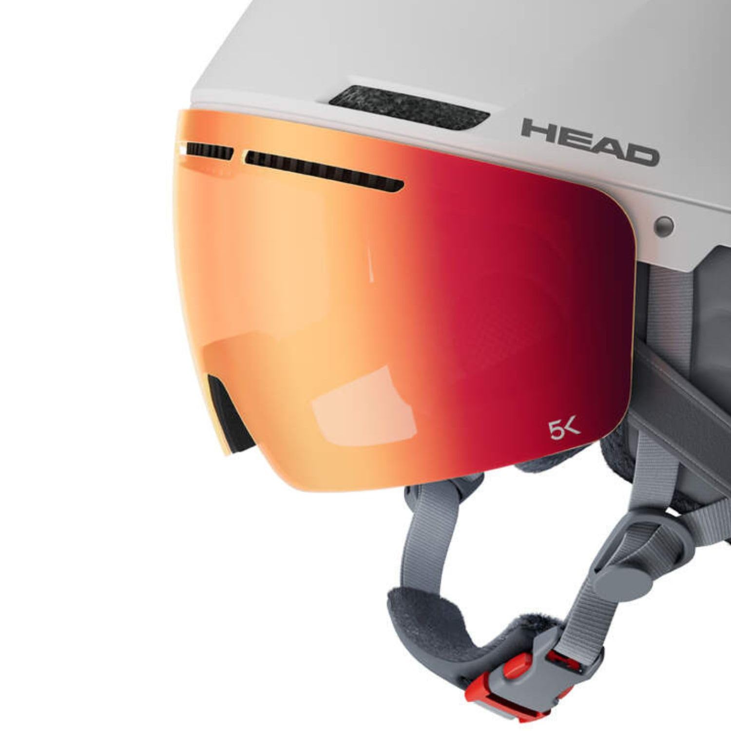 HEAD Cinema 5K Skihelm mit Visier weiß weiß
