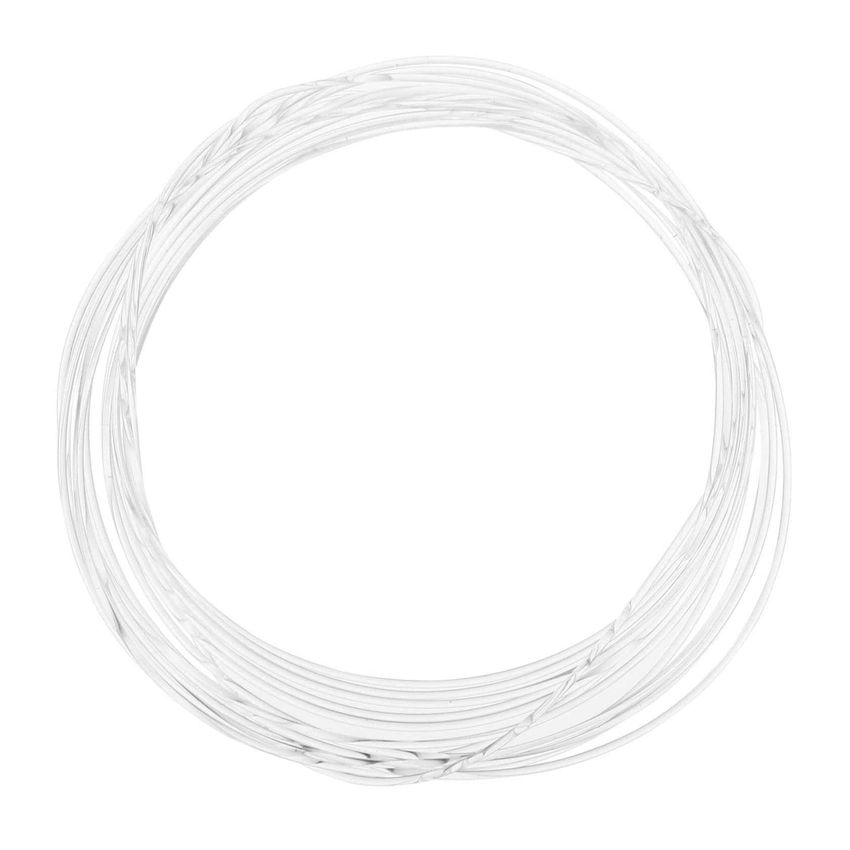NUOBESTY 1Pc Transparent Optic Fiber Cable Solid Light Emitting Fiber for Party Decoration Durable MMA Material Thickness Versatile for Ceiling Sky Decoration and More