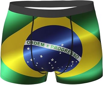 Mens Boxer Brief Underwear Cool Comfort Breathable Underwear