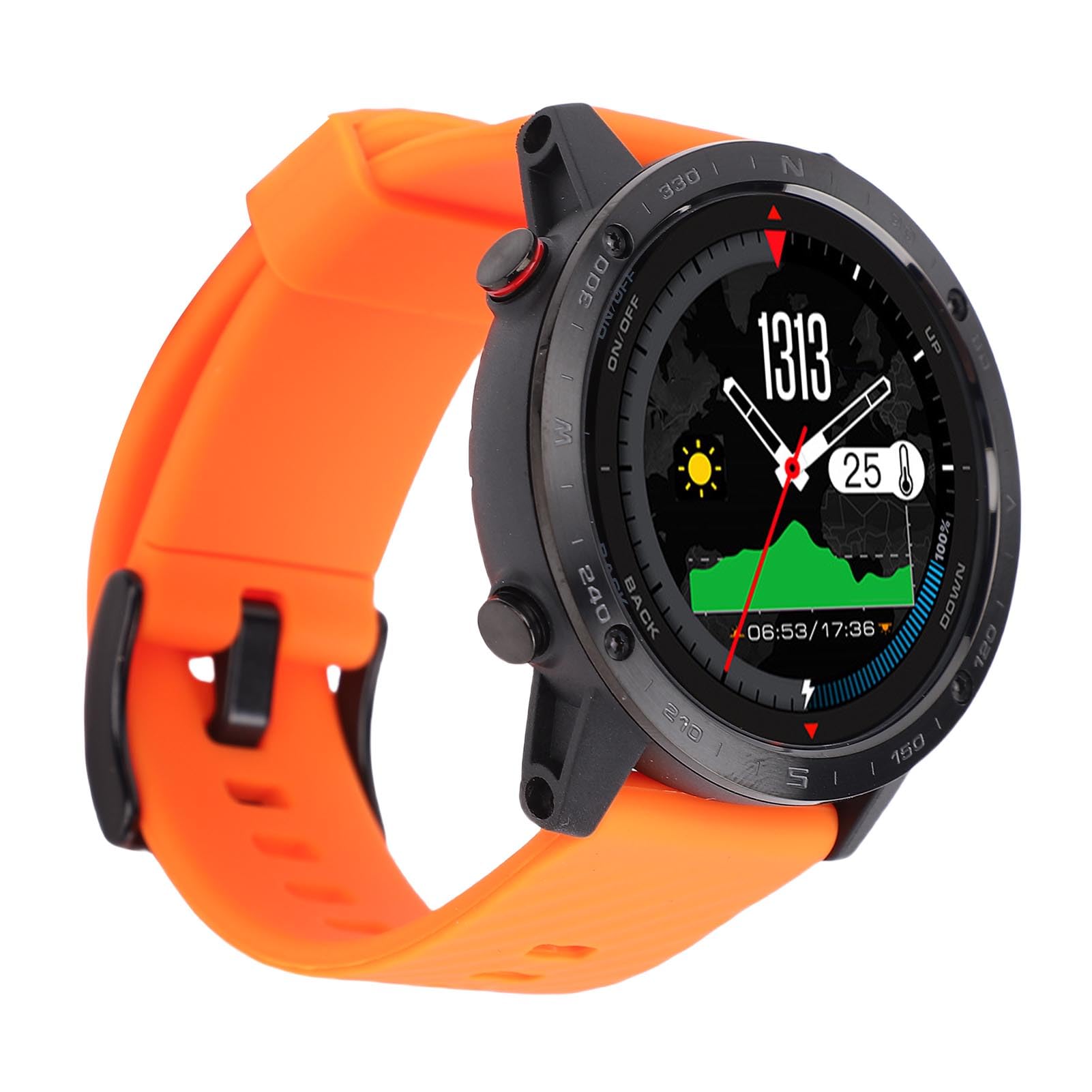 Sonew .3 Pollici Orologio Sportivo per Uomo, Fitness 50M con Orologio, 20+