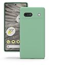YATWIN Silicone Back Case for Google Pixel 7A, Soft-Touch Phone Back Cover for Google Pixel 7A - Link Cyan gallery image