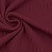 Produktbild STOFFKONTOR Baumwoll Strickstoff Stoff - Meterware, Farbe Bordeaux - Öko-Tex Standard 100 - zum Nähen von Pullis, Kleidern UVM.