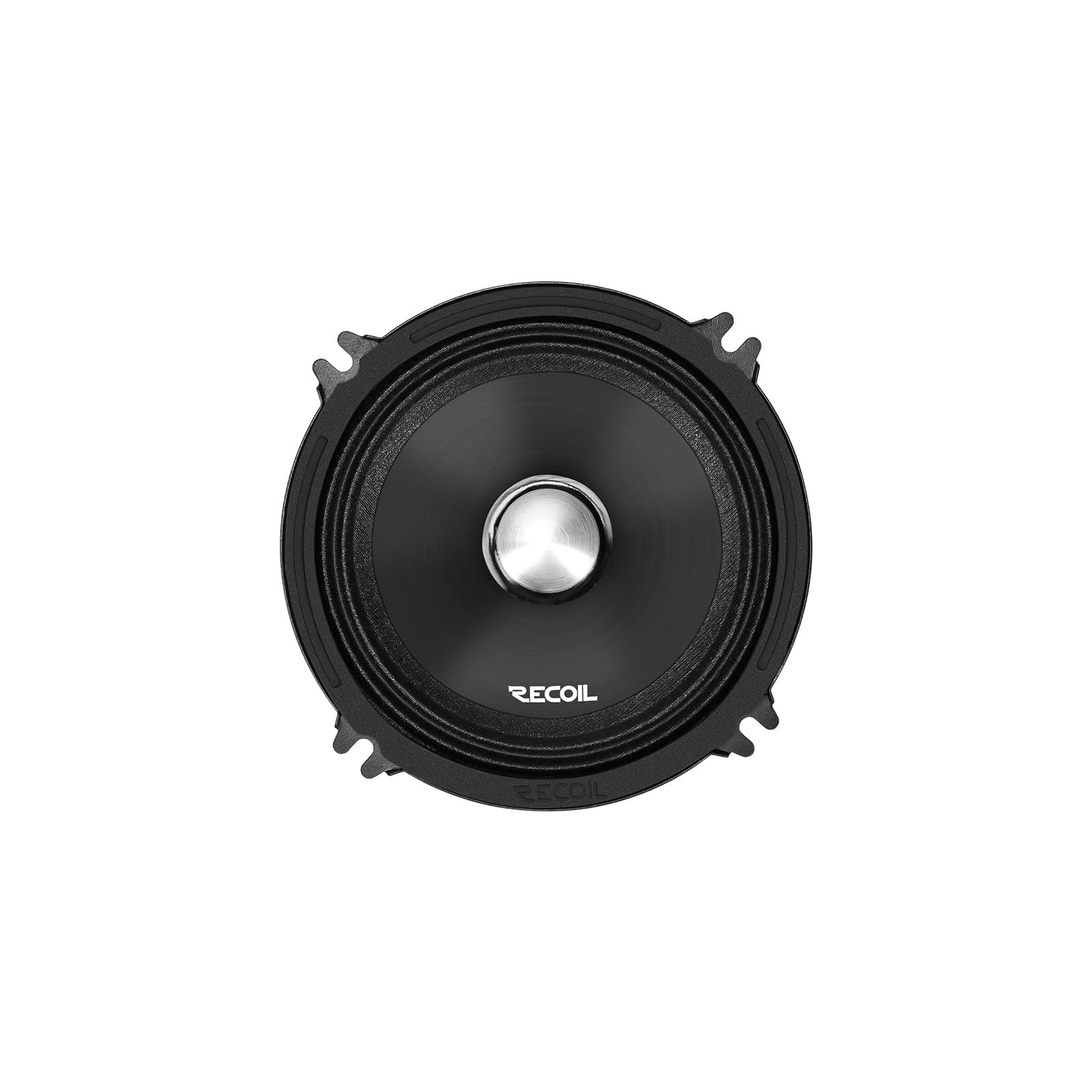 RECOIL MS525-4P Haut-parleurs Médium Voiture Pro Audio 13cm (5.25") | 320W Max, 160W RMS, 4 Ohms, Bobine Kapton 2,5cm, Aimant Ferrite – Paire