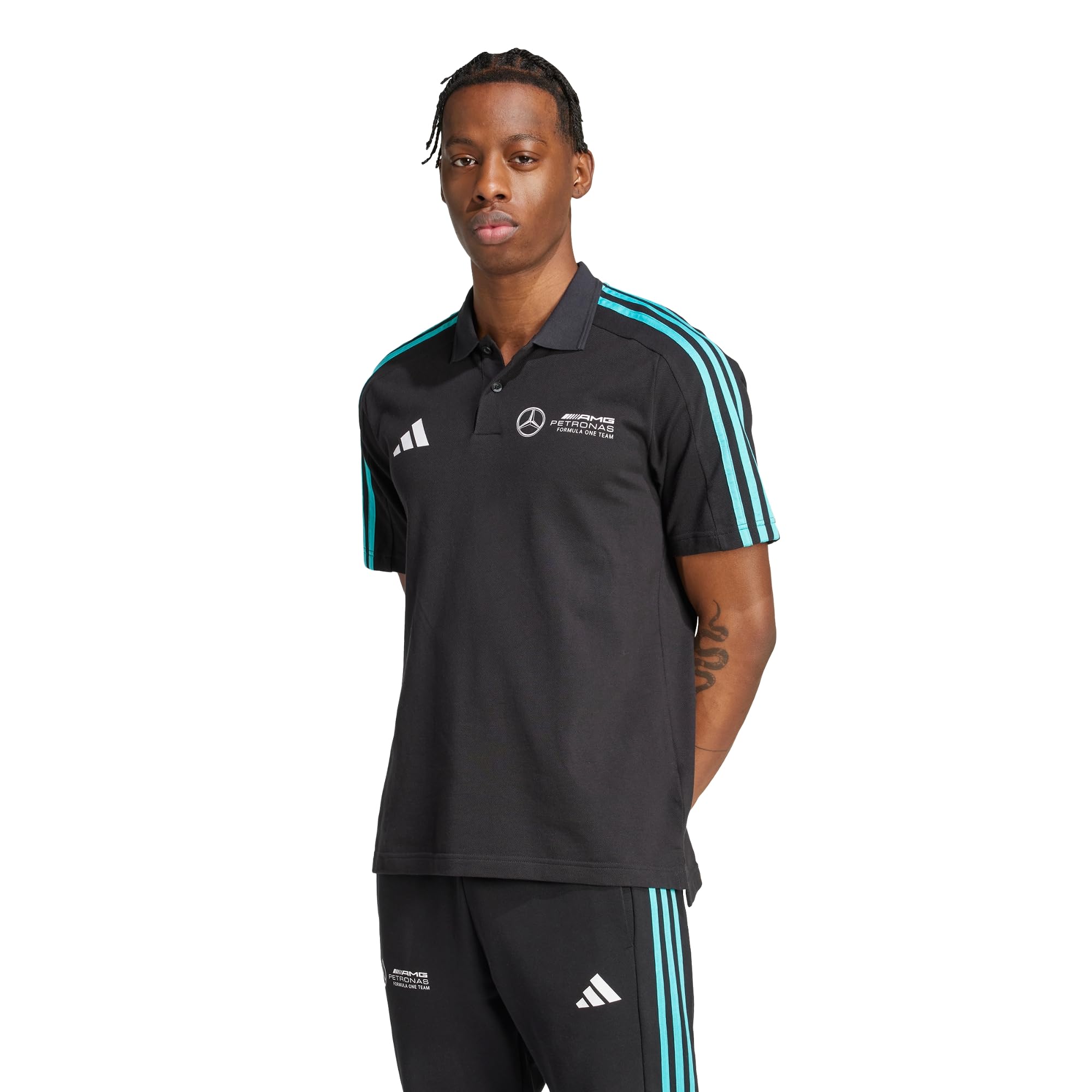 adidas Mercedes - Amg Petronas Formula One Team DNA Polo Men Camisa de Polo Hombre