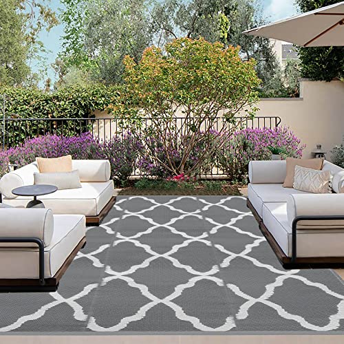 OutdoorLines Outdoor Plastic Area Rugs for Patio 5x8 ft -