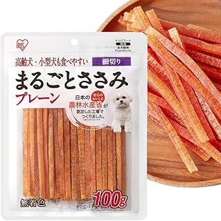アイリスオーヤマ まるごとささみジャーキー細切り プレーン100ｇ