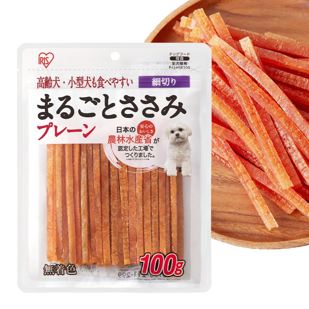 Amazon | アイリスオーヤマ まるごとささみジャーキー細切り プレーン