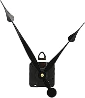 Vista 12 de TIKROUND Mecanismos de movimiento de reloj de pared de cuarzo DIY con pilas de repuesto, piezas de reparación con 260 mm/ 10.2 pulgadas de largo