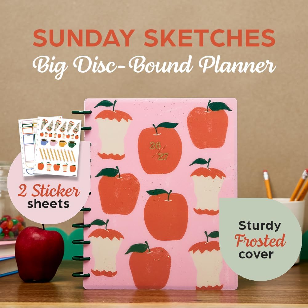 Happy Planner Disc-Bound Planner July 2026–June 2027, Big Size image 2